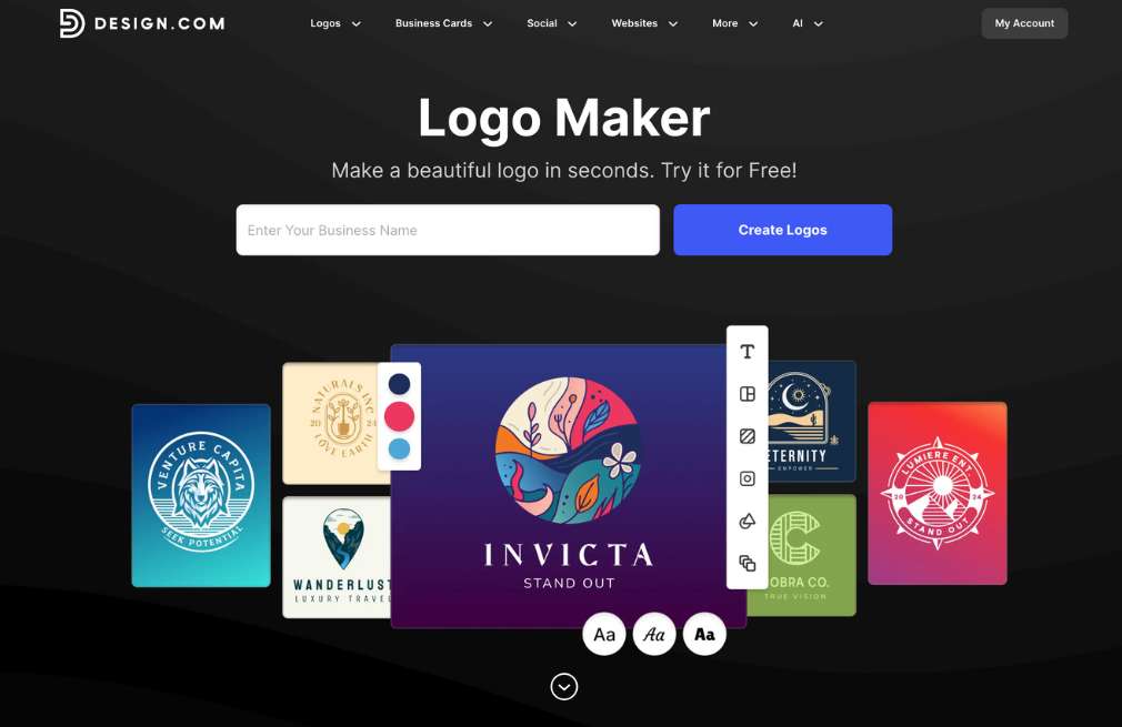 design com ai logo generator